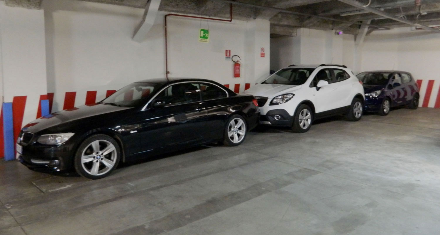 Gli spazi del garage