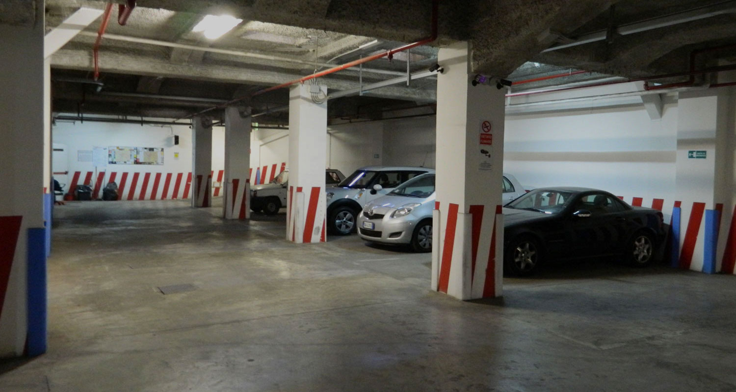 Gli spazi del garage